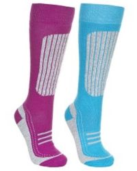 Trespass - Ladies Janus Ii Ski Socks (Pack Of 2) - Lyst