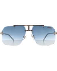Carrera - 1054/s J5g 08 Goud Blauw Gradiënt Zonnebril - Lyst