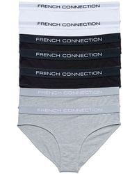 French Connection - 7 Pack Cotton Ladies Briefs - Lyst