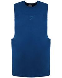 GYMSHARK - Compound Drop Tank Top Cotton - Lyst