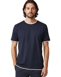 Other - T Shirts Short Sleeve Layered Collar Crew Neck Summer Basic Tee Pullover - Lyst