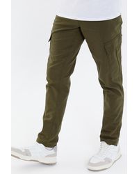 Threadbare - 'Gordon' Linen Blend Pull On Cargo Trousers - Lyst