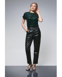 PRINCIPLES - Sequin Detail Top - Lyst