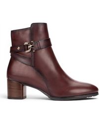 Pikolinos - Leather Ankle Heeled Boots - Lyst