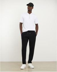 River Island - Polo Shirt Slim Fit Textured Tipped - Lyst
