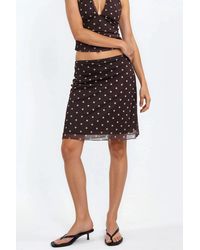Hiccup - Polka Dot Mini Skirt - Lyst