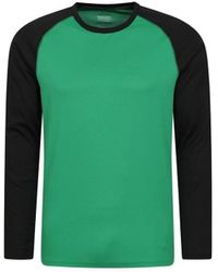 Mountain Warehouse - Endurance T-shirt Met Lange Mouwen Voor (groen) - Lyst