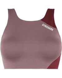 GYMSHARK - Euphoria Rose Sports Bra Nylon - Lyst