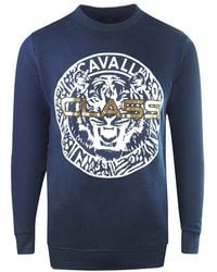 Roberto Cavalli - Circle Logo Sweatshirt Cotton - Lyst