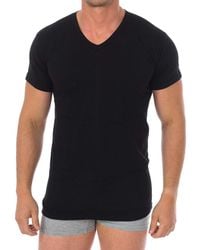 Q En - Short Sleeve Cotton Undershirt Q1004 - Lyst