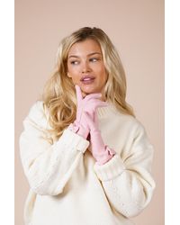 SVNX - Bow Knitted Gloves - Lyst