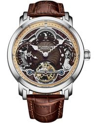Stuhrling - Celestial Timekeeper Skeleton Automatic Watch - Lyst