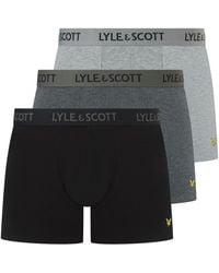 Lyle & Scott - And Barclay 3Pk Trunks - Lyst