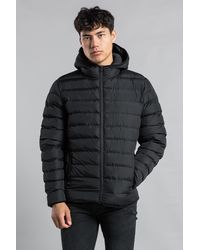 Tokyo Laundry - Padded Hooded Jacket With Full Zip - Lyst