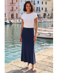 D.u.s.k - Knitted Midi Skirt - Lyst