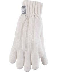 Heat Holders - Cable Knit 2.3 Tog Gloves For Winter - Lyst