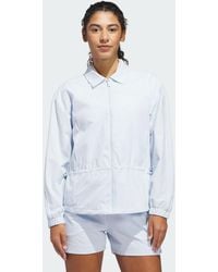 adidas - Ultimate365+ Peplum Grid Jacket - Lyst