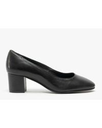 Hush Puppies - Ladies/ Anna Leather Court Shoe - Lyst