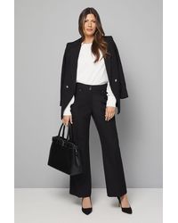 Wallis - Smart Wide Leg Trousers - Lyst