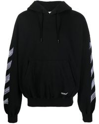 Off-White c/o Virgil Abloh - Scribble Diag Boxy Oversized Hoodie Material_Cotton - Lyst