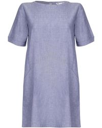 Yumi' - Ladies Chambray Tunic Dress (Light) - Lyst