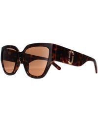Marc Jacobs - Cat Eye Havana 724/S - Lyst