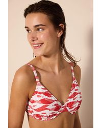 Penti - Bedrucktes Bikini-Top Mit Bügeln - Lyst