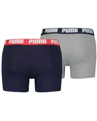 PUMA - Basic Boxer Shorts *2 Pack - Lyst