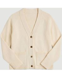 Karen Millen - Plus Size Cotton Knitted Button Cardigan - Lyst
