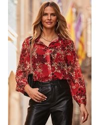 Sosandar - Paisley & Animal Print Shirt - Lyst