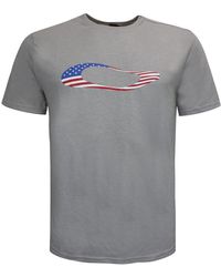 Oakley - Korte Mouw Crew Neck Ellipse Usa T-Shirt 457355 24L - Lyst