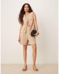 ASOS - Waistcoat With Trim Fastening Co Ord - Lyst