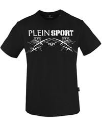 Philipp Plein - Groot Tijger Scratch Logo Zwart T-shirt - Lyst