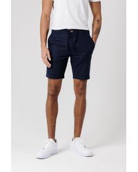 Tokyo Laundry - Cotton Linen Shorts With Drawstrings - Lyst