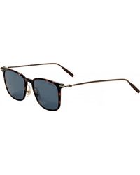 Montblanc - 52 Mm Havana Sunglasses Mb0354S-005 - Lyst