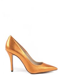 Versace 19.69 Abbigliamento Sportivo - 19V69 Pump Lamè 300 Lame' Arancione Leather - Lyst