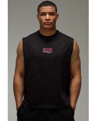 BoohooMAN - Active Boxing Oversized Tank - Lyst