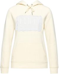 PUMA - X Rihanna Fenty Fleece Off Hoodie - Lyst