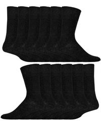 IOMI - 12 Pair Multipack Gentle Grip Top Diabetic Socks - Lyst