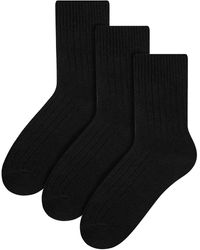 Steve Madden - 3 Pairs Wool Dress Socks - Lyst