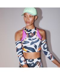 adidas By Stella McCartney - Truepace Running Crop Top - Lyst