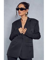 MissPap - Tailored Oversized Blazer - Lyst