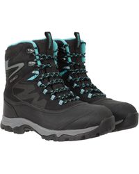 Mountain Warehouse - 'Piste Basher' Snow Boots With Rubber Outsole Waterproof Winter Shoes - Lyst