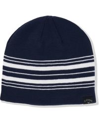 Callaway Apparel - Accessories Reverse Wordmark Beanie With Logo - Lyst