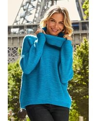 Sosandar - Bright Roll Neck Super Soft Knitted Jumper - Lyst