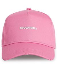 DSquared² - Mini Logo Baseball Cap - Lyst