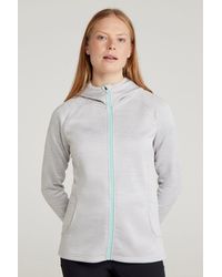 Mountain Warehouse - 'Isocool Dynamic Chakra' Hoodie With Chin Guard Cosy Jacket - Lyst