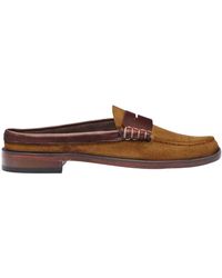 Sebago - Ladies Dan Suede Loafers (Golden/Dark) - Lyst