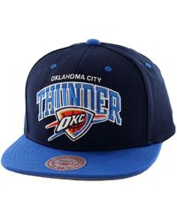 Mitchell & Ness - Oklahoma City Thunder Cap - Lyst