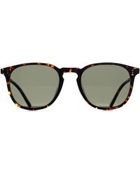 Oliver Peoples - Round Atago Tortoise G-15 Polarized Ov5491Su Finley - Lyst